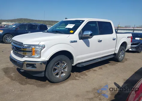 2019 Ford F-150 Lariat из США, поврежденный, VIN 1FTEW1E49KKE13564